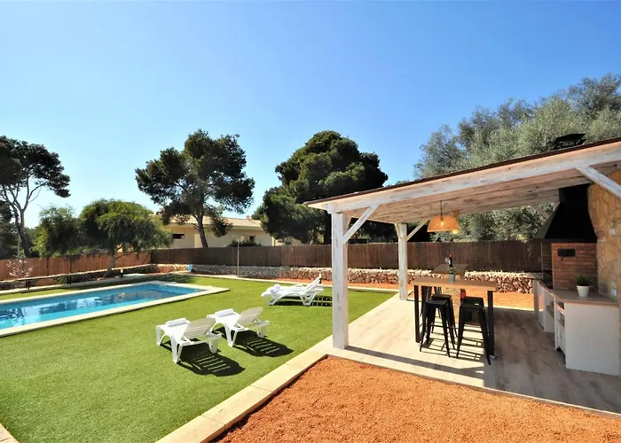 Villa Monica En Cala Pi Ideal Para Familias- Mallorca